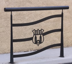 Barrière de ville découpe laser