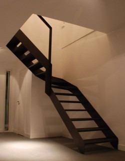 Escalier quart tournant 